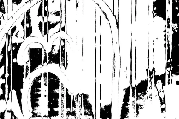 Rough Black White Texture Vector Distressed Overlay Texture Grunge Background —  Vetores de Stock