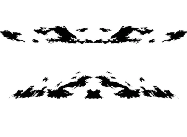 Rough Black White Texture Vector Distressed Overlay Texture Grunge Background — Stockvektor