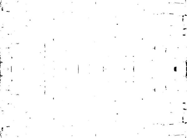 Rough Black White Texture Vector Distressed Overlay Texture Grunge Background — Vetor de Stock
