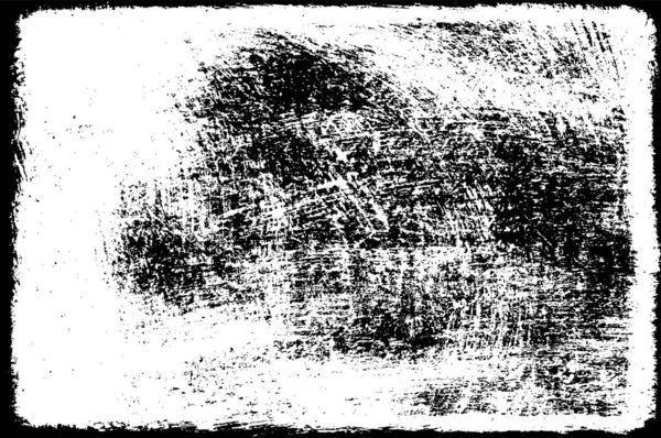 Vintage Monochrome Zwart Wit Grunge Textuur Het Patroon Van Inktvlekken — Stockvector