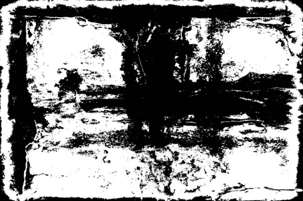 抽象的な古いグラウンジ 黒と白の背景 — ストックベクタ