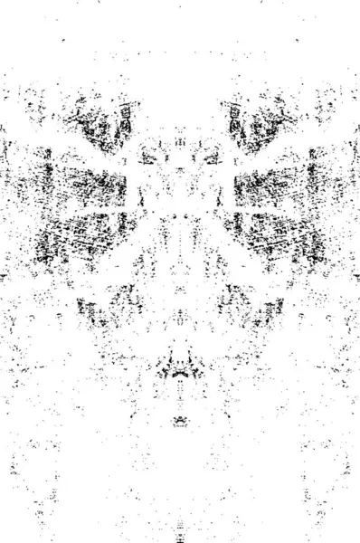 Plantilla Grunge Simétrica Abstracta Blanco Negro Para Fondo Ilustración Vectorial — Archivo Imágenes Vectoriales
