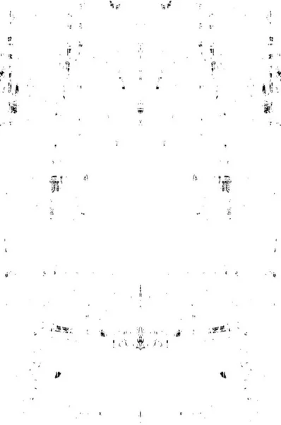 Абстрактный Симметричный Черно Белый Гранж Шаблон Фона Векторная Иллюстрация — стоковый вектор