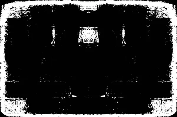Монохромна Павутина Унікальна Ілюстрація Чорно Білий Дизайн — стоковий вектор