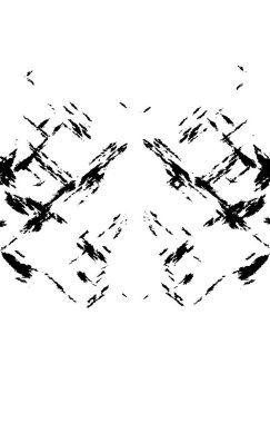 Tek renkli ağ benzersiz bir illüstrasyon. siyah ve beyaz tasarım.