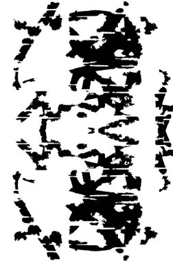 Tek renkli soyut web çizimi. siyah ve beyaz tasarım.