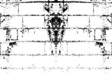 Tek renkli soyut web çizimi. siyah ve beyaz tasarım.