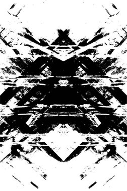 soyut siyah ve beyaz grunge şablonu, vektör illüstrasyonu