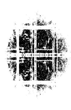 soyut siyah ve beyaz grunge şablonu, vektör illüstrasyonu
