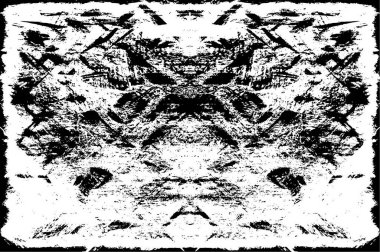 soyut siyah ve beyaz grunge şablonu, vektör illüstrasyonu