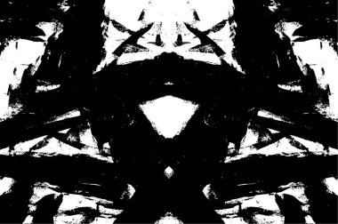 Tek renkli soyut web çizimi. siyah ve beyaz tasarım.