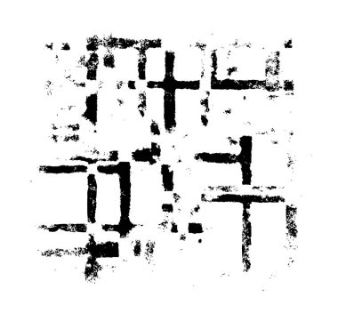 soyut siyah ve beyaz grunge şablonu, vektör illüstrasyonu