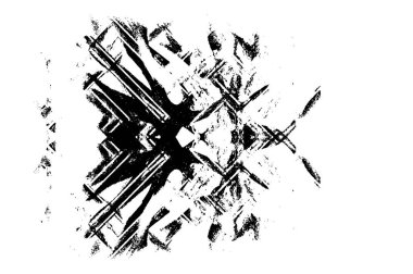 soyut siyah ve beyaz grunge şablonu, vektör illüstrasyonu