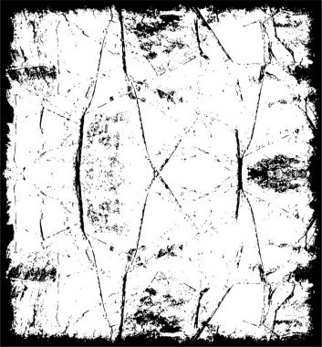 soyut siyah ve beyaz grunge şablonu, vektör illüstrasyonu