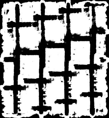 soyut siyah ve beyaz grunge şablonu, vektör illüstrasyonu