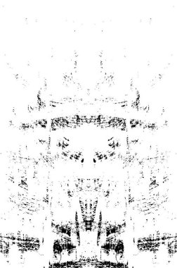 soyut siyah ve beyaz grunge şablonu, vektör illüstrasyonu