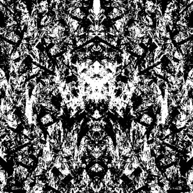 soyut siyah ve beyaz grunge şablonu, vektör illüstrasyonu