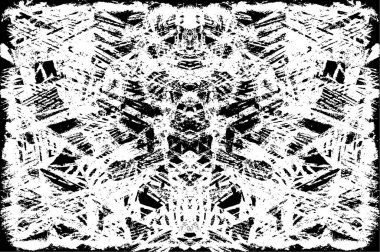 grunge siyah ve beyaz desenli soyut arkaplan  