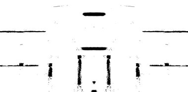 Grunge siyah beyaz desen. Tek renkli parçacıklar soyut doku