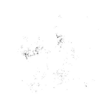 Grunge siyah beyaz desen. Tek renkli parçacıklar soyut doku