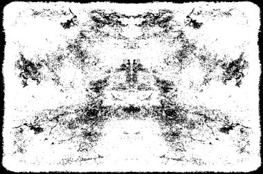 Grunge siyah beyaz desen. Tek renkli parçacıklar soyut doku