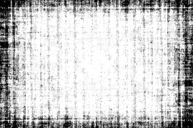 Grunge siyah beyaz desen. Tek renkli parçacıklar soyut doku