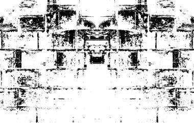 arkaplan için soyut siyah ve beyaz grunge şablonu, vektör illüstrasyonu