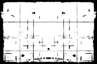 arkaplan için soyut siyah ve beyaz grunge şablonu, vektör illüstrasyonu