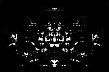 arkaplan için soyut siyah ve beyaz grunge şablonu, vektör illüstrasyonu