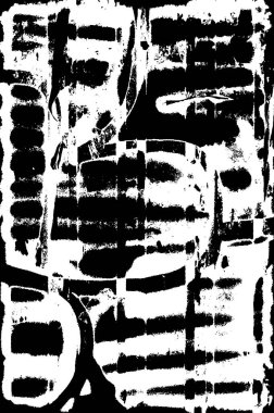 arkaplan için soyut siyah ve beyaz grunge şablonu, vektör illüstrasyonu