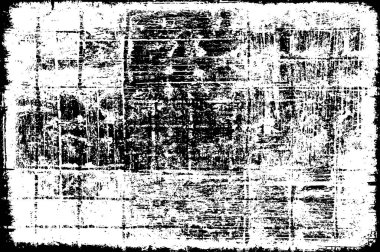 arkaplan için soyut siyah ve beyaz grunge şablonu, vektör illüstrasyonu