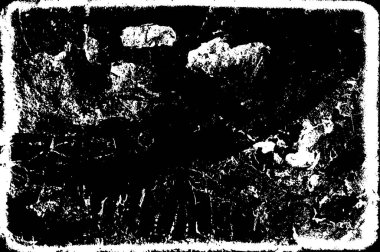 arkaplan için soyut siyah ve beyaz grunge şablonu, vektör illüstrasyonu