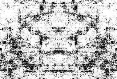 arkaplan için soyut siyah ve beyaz grunge şablonu, vektör illüstrasyonu