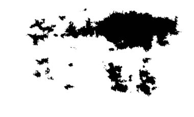 Grunge siyah beyaz desen. Tek renkli parçacıklar soyut doku