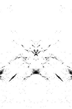 Grunge siyah beyaz desen. Tek renkli parçacıklar soyut doku