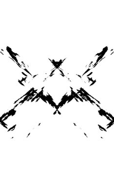 Grunge black and white pattern. Monochrome particles abstract texture. Background of cracks, scuffs, chips, stains, ink spots, lines. Dark design background surface. Gray printing element