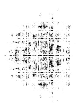 Siyah ve beyaz soyut web çizimi. Tek renkli tasarım.