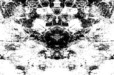 Siyah ve beyaz soyut web çizimi. Tek renkli tasarım.