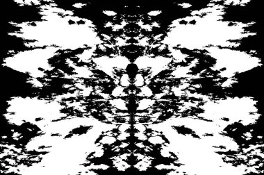 Siyah ve beyaz soyut web çizimi. Tek renkli tasarım.