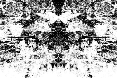 Siyah ve beyaz soyut web çizimi. Tek renkli tasarım.