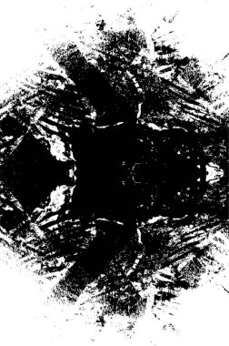 Siyah ve beyaz soyut web çizimi. Tek renkli tasarım.