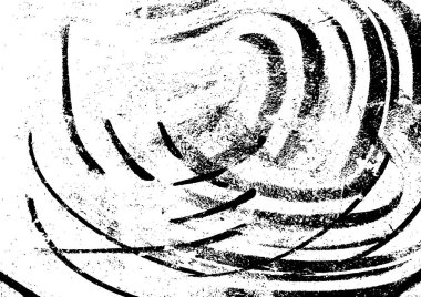 Grunge üst üste biniyor. Soyut siyah-beyaz vektör arkaplanı. Çatlak, leke ve noktalarda kirli desenli tek renkli klasik yüzey. Karanlık korku tarzında eski bir duvar.