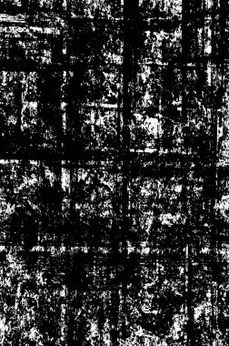 Siyah ve beyaz grunge arka planı. Klasik, soyut, eski bir arka plan. Çatlaklar, çizikler, eski yüzeydeki lekeler