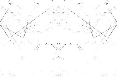 Siyah ve beyaz grunge arka planı. Klasik, soyut, eski bir arka plan. Çatlaklar, çizikler, eski yüzeydeki lekeler