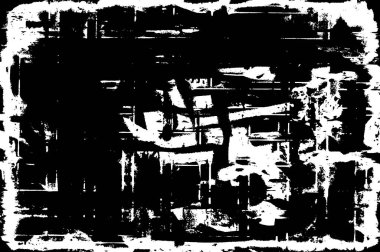 Grunge siyah beyaz vektör arka plan