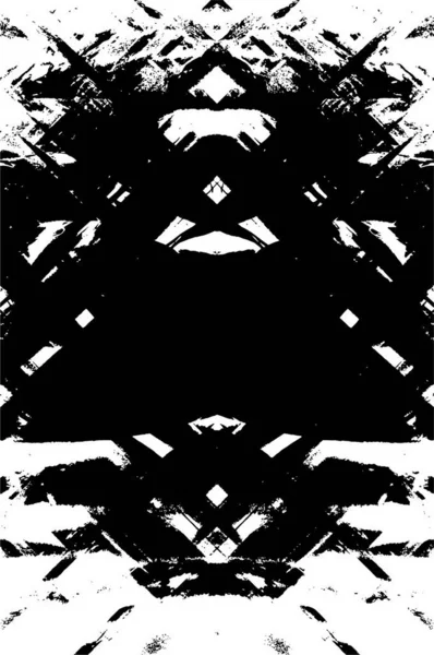 モノクロ抽象Webイラスト 黒と白のデザイン — ストックベクタ