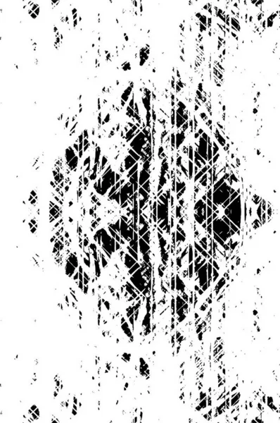モノクロ抽象Webイラスト 黒と白のデザイン — ストックベクタ
