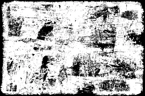 Abstrait Noir Blanc Modèle Grunge Illustration Vectorielle — Image vectorielle
