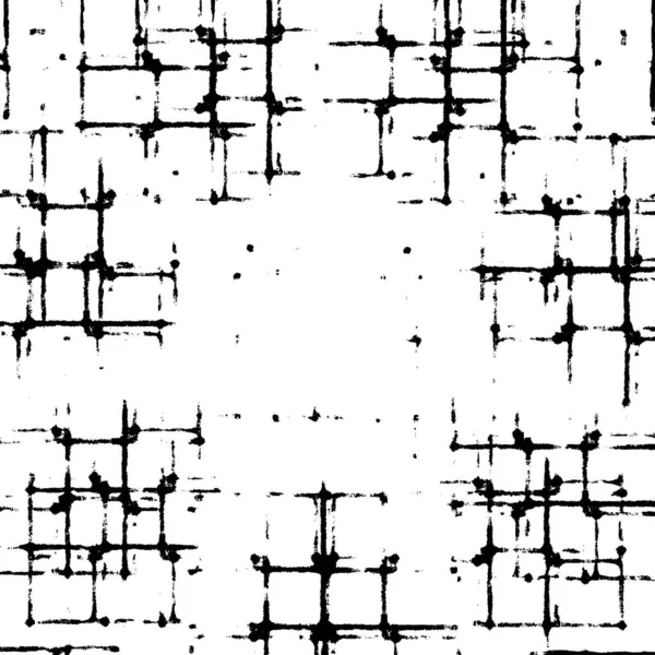 Fond Abstrait Texturé Noir Blanc Texture Monochrome — Image vectorielle