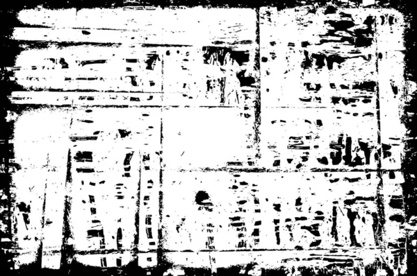 Czarne Białe Teksturowane Abstrakcyjne Tło Tekstura Monochromatyczna — Wektor stockowy